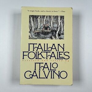 Italian Folktales Italo Calvino Translated by George Martin Harcourt Paperback